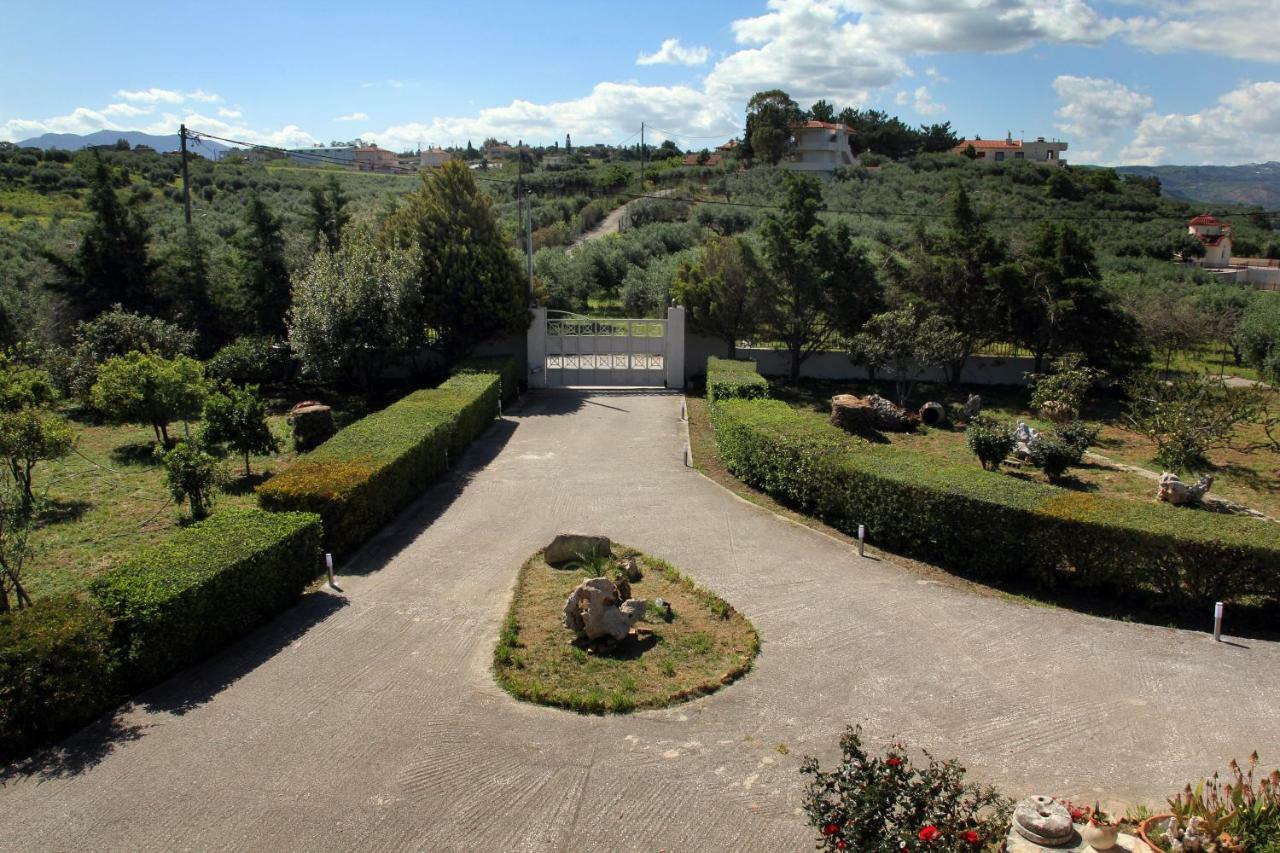 Relaxing Villa With Garden And Mountain View In Heraklion Kavrokhorion Luaran gambar