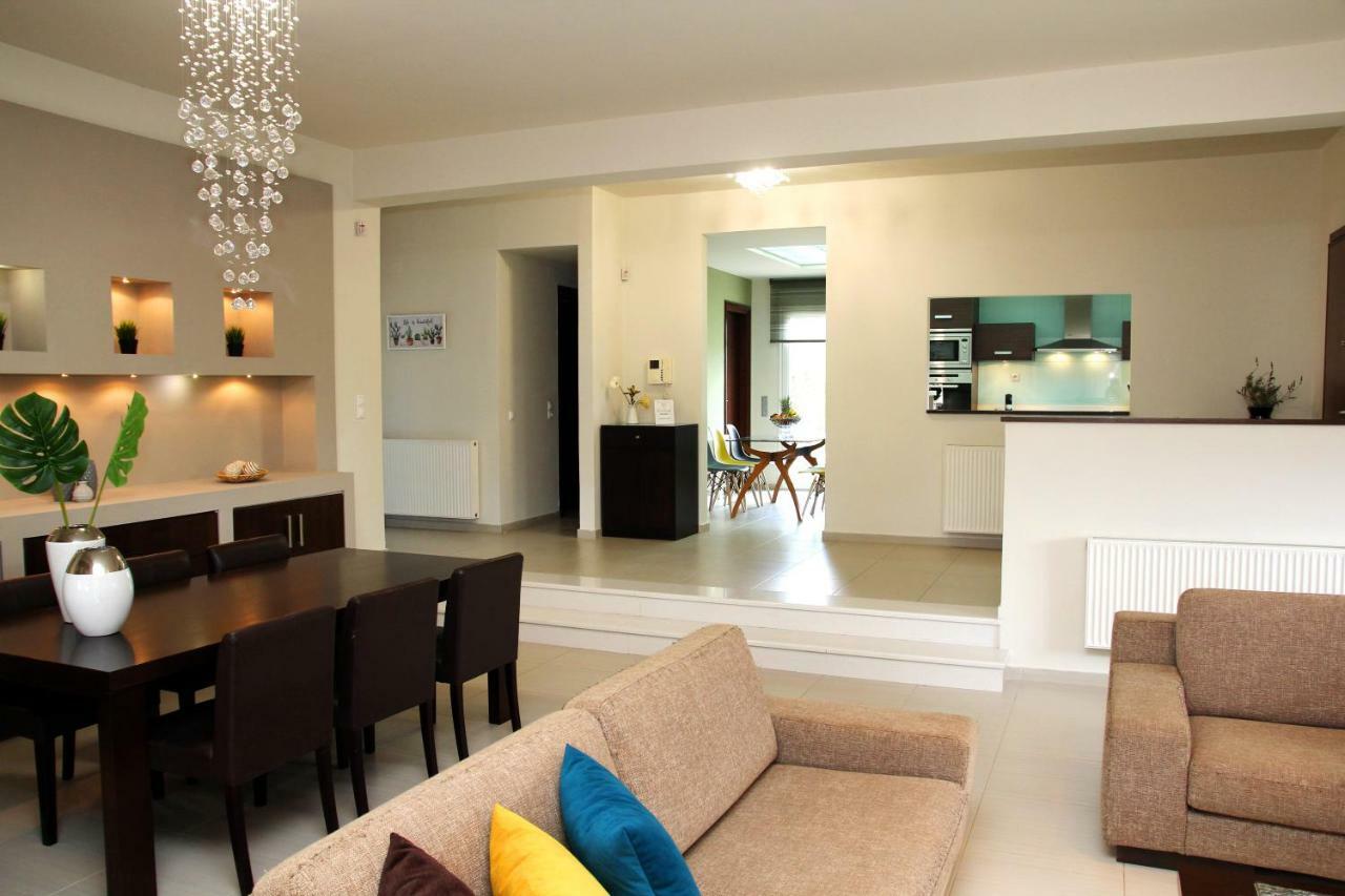 Relaxing Villa With Garden And Mountain View In Heraklion Kavrokhorion Luaran gambar